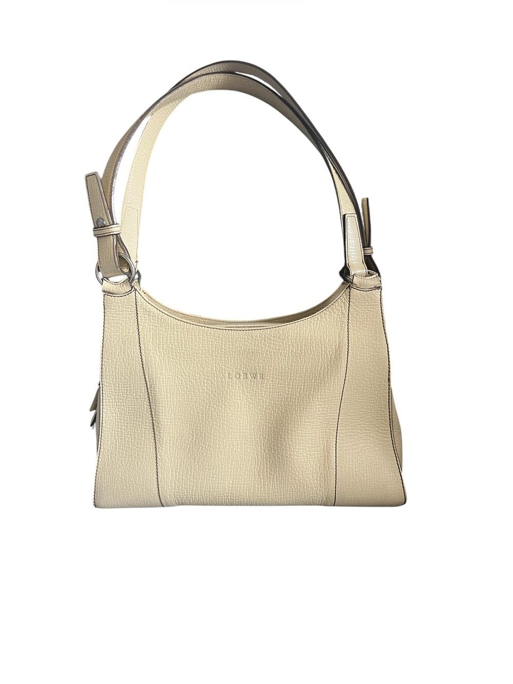 LOEWE Vintage Pebbled Leather Shoulder Bag